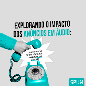 anúncios em áudio